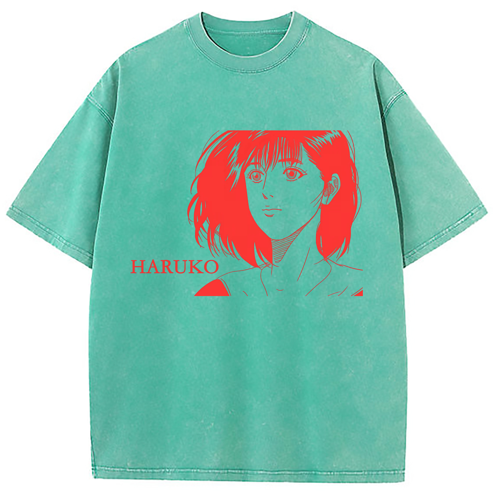 （画像用） SLAM DUNK／スラムダンク 綿100% ヴィンテージ風 半袖Tシャツ（フロントプリント）